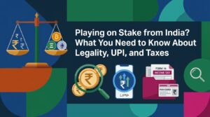 Playing on Stake from India? What You Need to Know About Legality, UPI, and Taxes